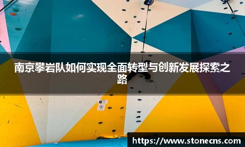 南京攀岩队如何实现全面转型与创新发展探索之路